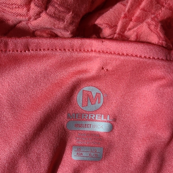 Merrell Monstera Leaf Select Wick Orange Dress - Picture 6 of 6